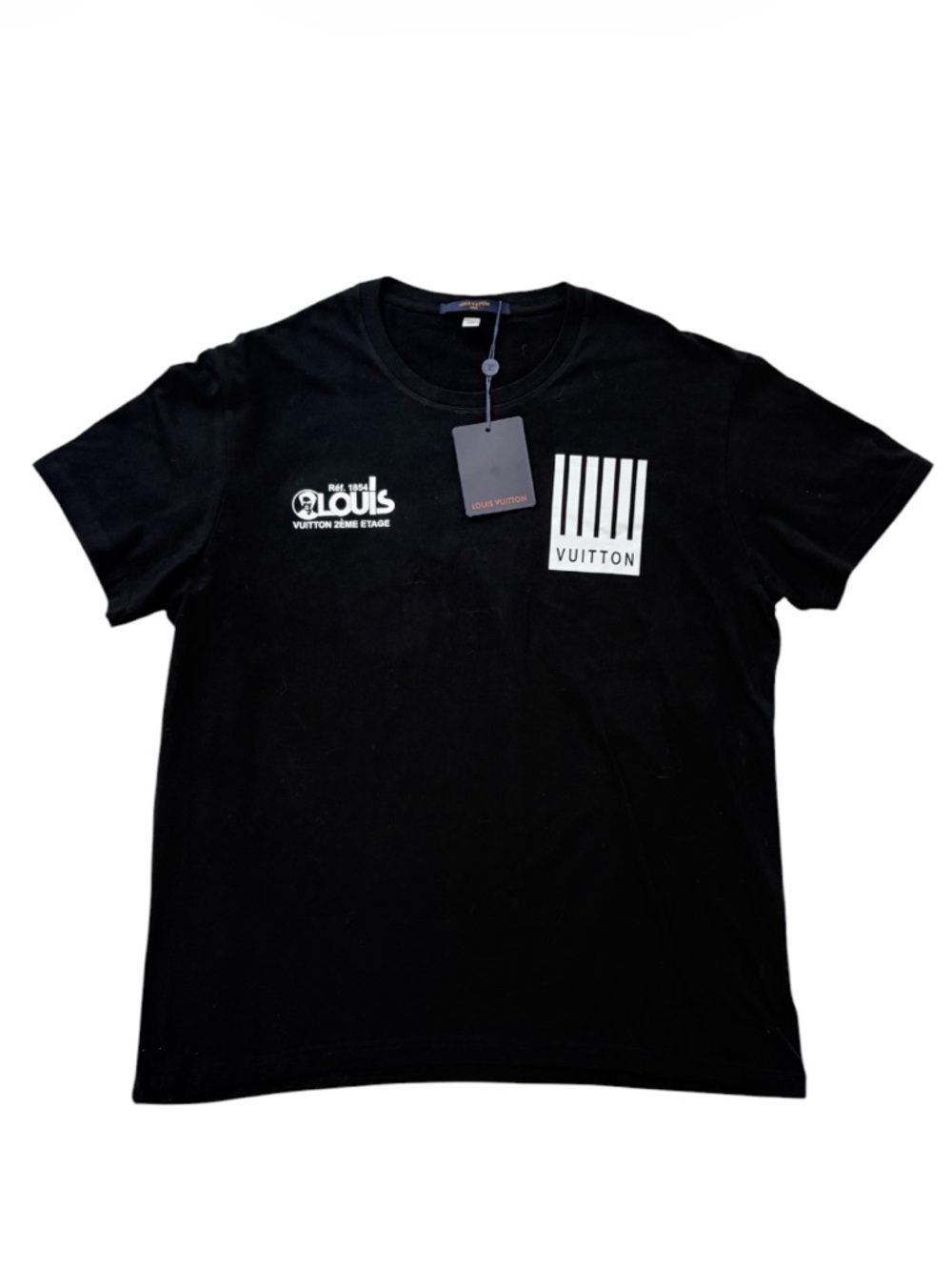 Black Short Sleeve Logo Graphic Tee